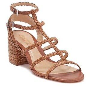 Schutz braided sandal